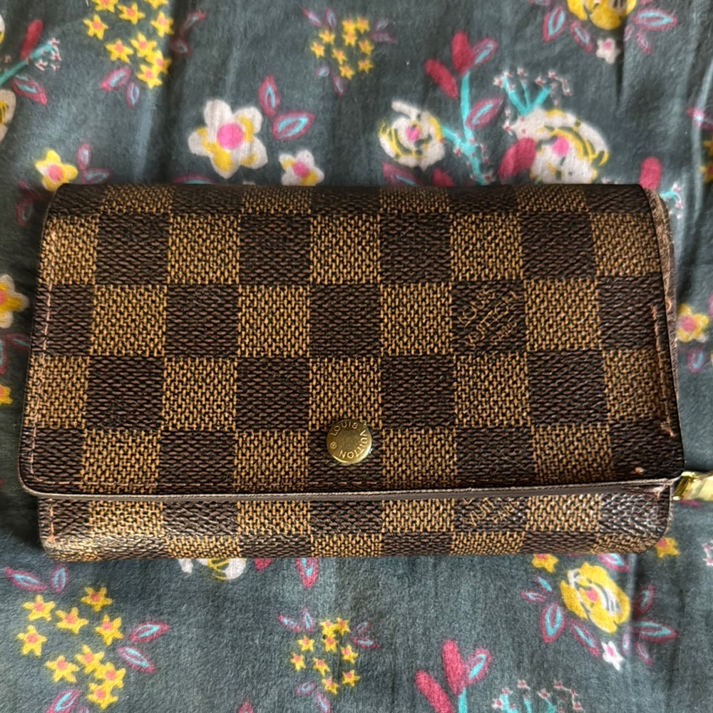 Louis Vuitton Brown Damier Wallet
